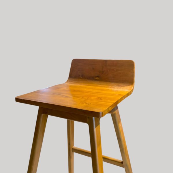 Eleganza Wooden Bar Stool