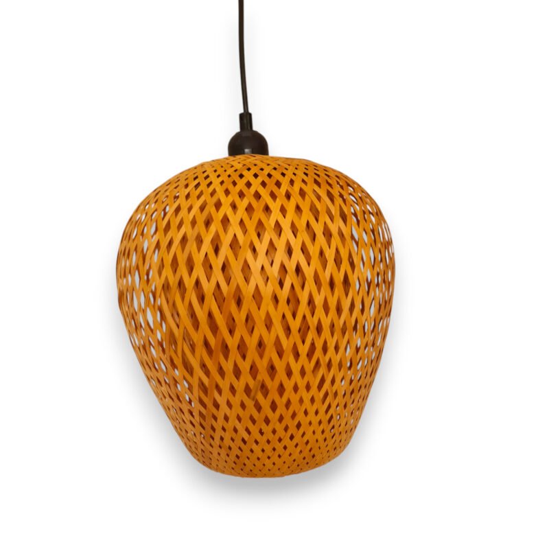 Kaze Bamboo Pendant Light – Lightweight & Naturally Elegant - Image 2