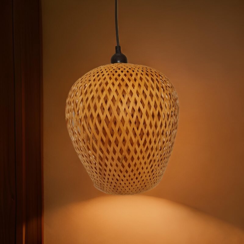 Kaze Bamboo Pendant Light – Lightweight & Naturally Elegant