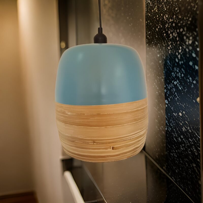 Sky Aura Bamboo Pendant Light - Image 2