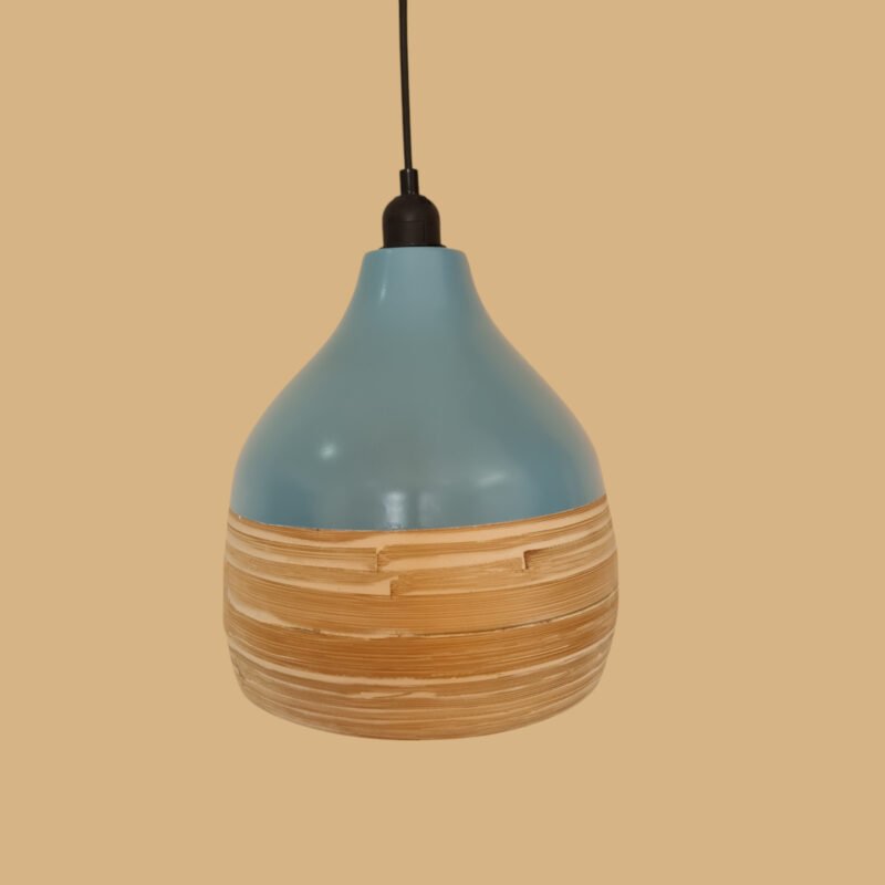 Sora Gourd Bamboo Pendant Light - Image 2