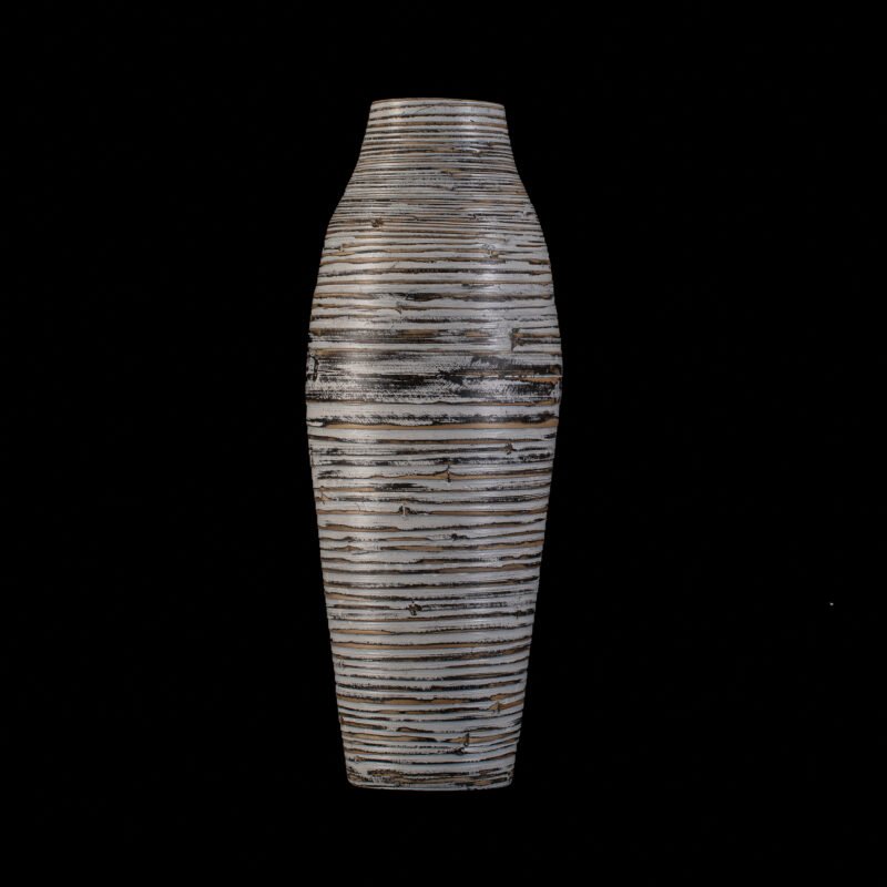 Eclipse Vessel – A Symphony in Spun Bamboo