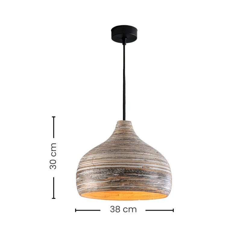 Nordlys Bamboo Pendant Light – A Scandinavian Masterpiece - Image 3