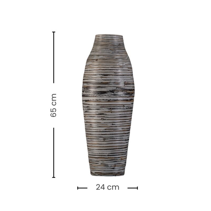 Eclipse Vessel – A Symphony in Spun Bamboo - Image 3