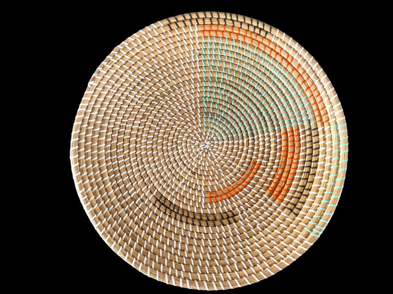 Doğa Harmanı" – Handwoven Seagrass Wall Basket