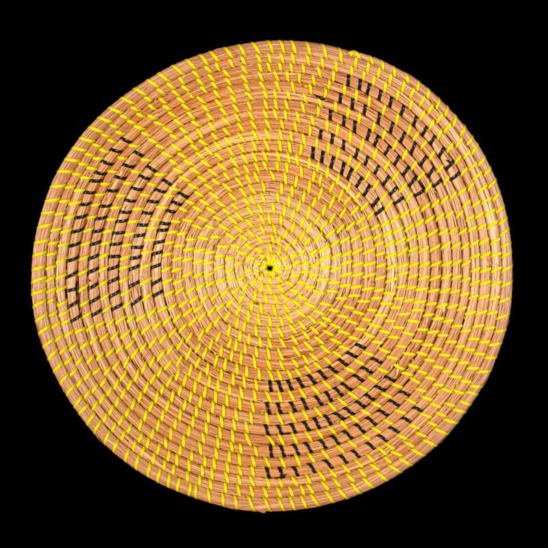 Solare Yel – Handwoven Seagrass Wall Basket